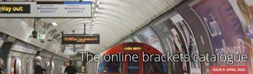 The online brackets catalogue ISSUE 9  APRIL 2022